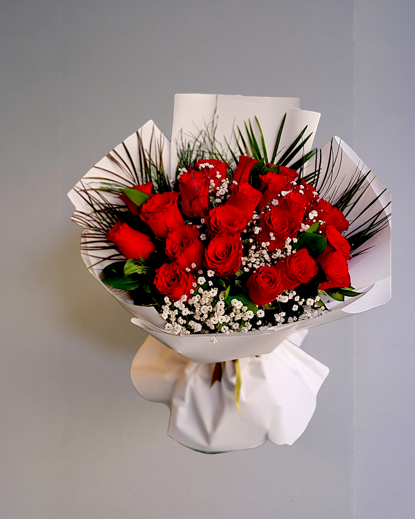 Red Bloom Elegance 41 Adet Gül Buketi