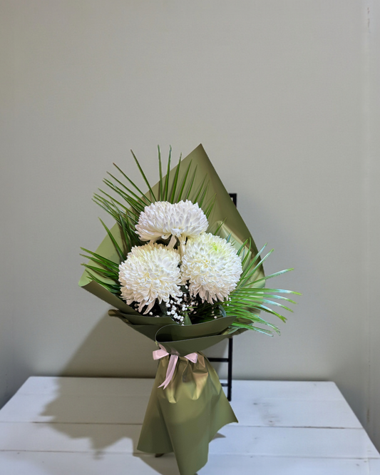 Snow Harmony Beyaz Uyumu Anastasia Buketi