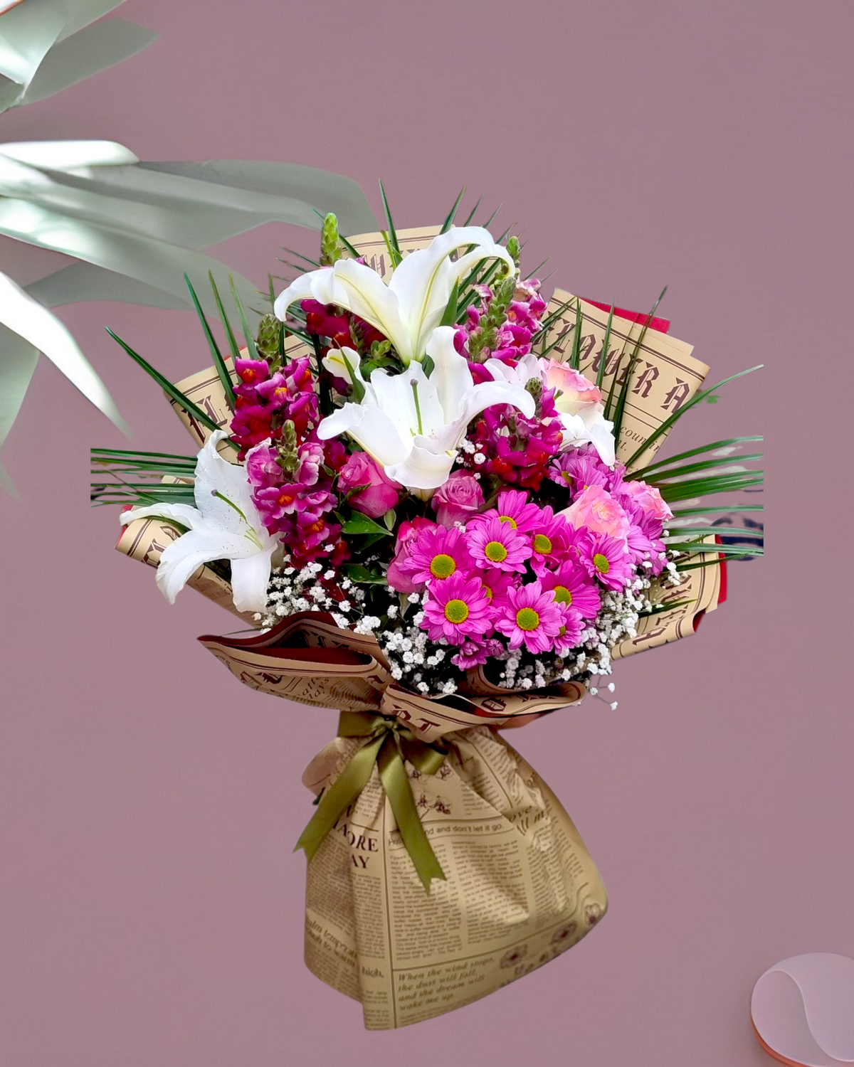 Pink Muse  İlhamın Rengi Buketi