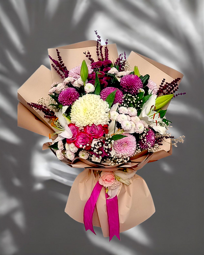 Blossom Symphony Krizantem Buketi - Çiçeklendir