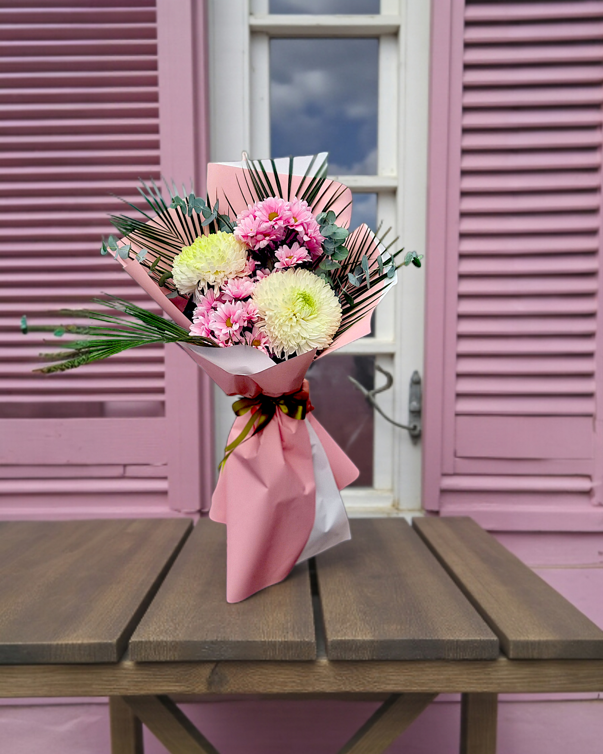 Soft Romance Bouquet Zarif Pembe Romantizm özel tasar?m – Çiçeklendir Ankara ayn? gün