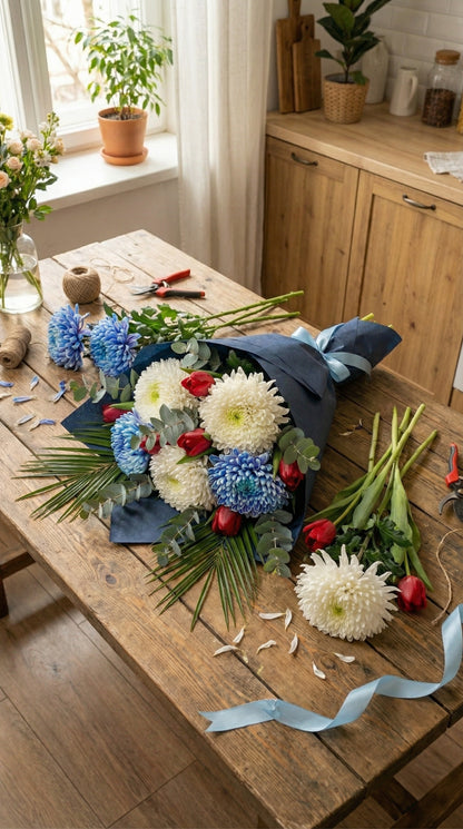 Royal Blue Harmony Anastasia&Lale Buketi