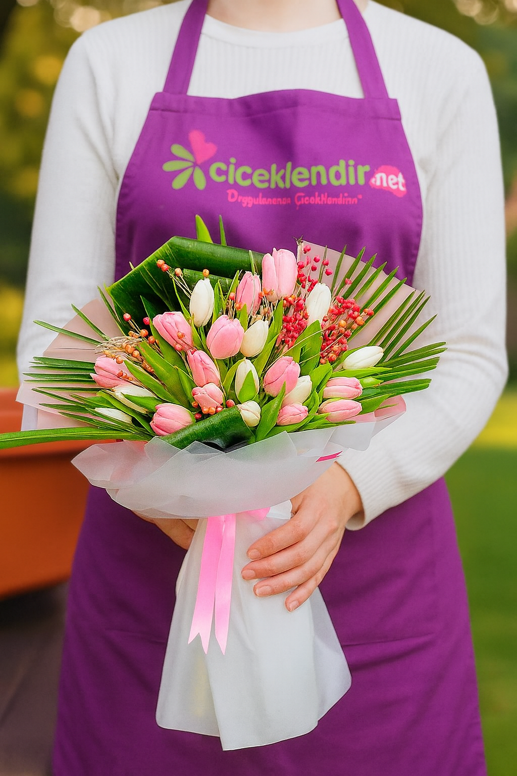 Tulip Whisper Öğretmenler Günü Buketi