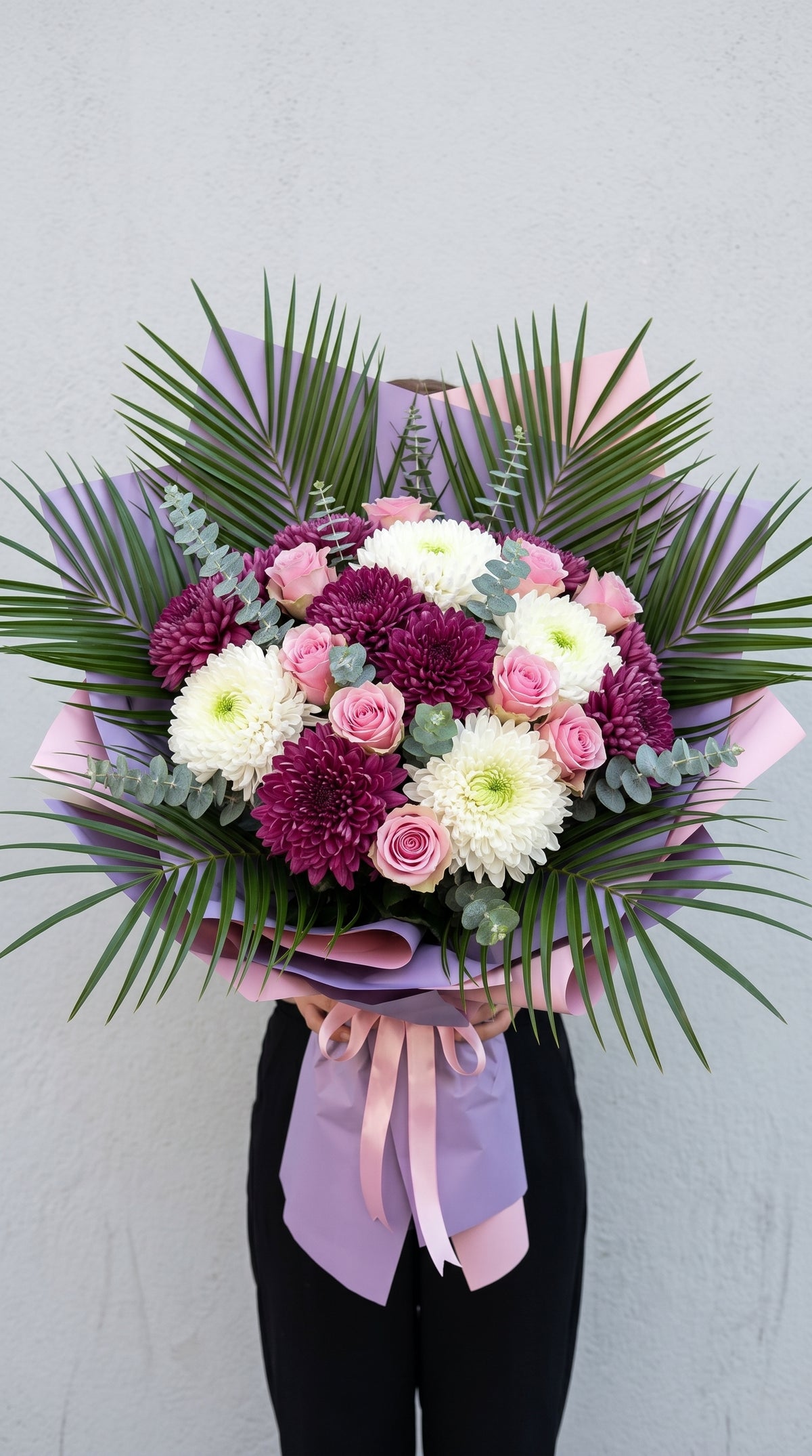 Luxury Blossom Bouquet Şık Karışık Bahar Buketi
