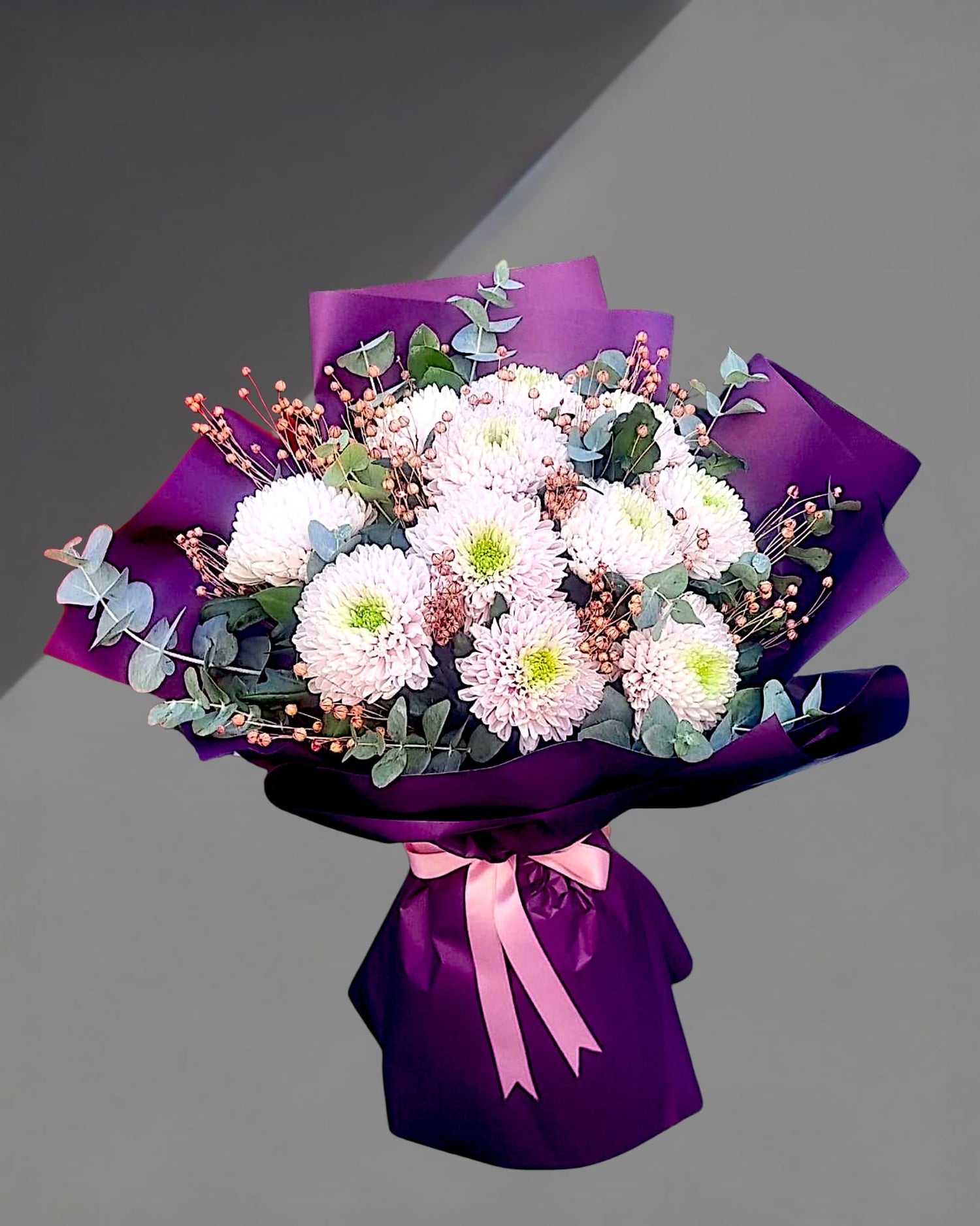 Violet Whisper Pembe Anastasia Buketi