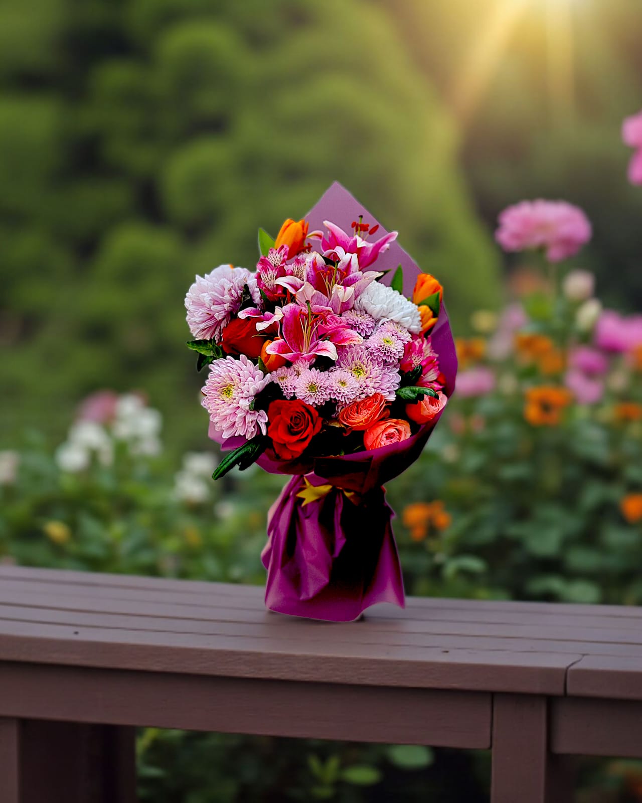 Bloom Fiesta Karışık Çiçek Buketi - Çiçeklendir