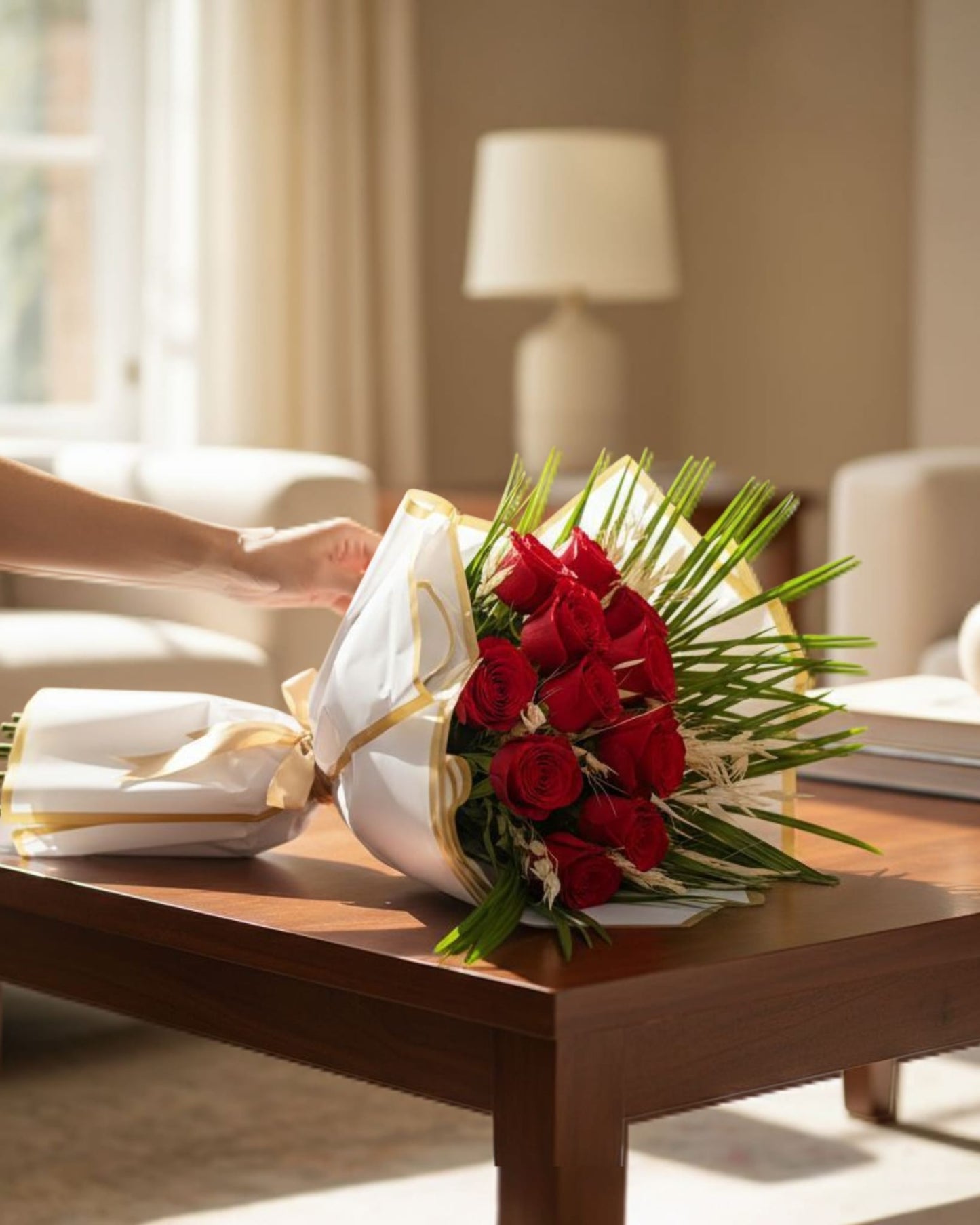 Amour Rouge Kırmızı Gül Buketi