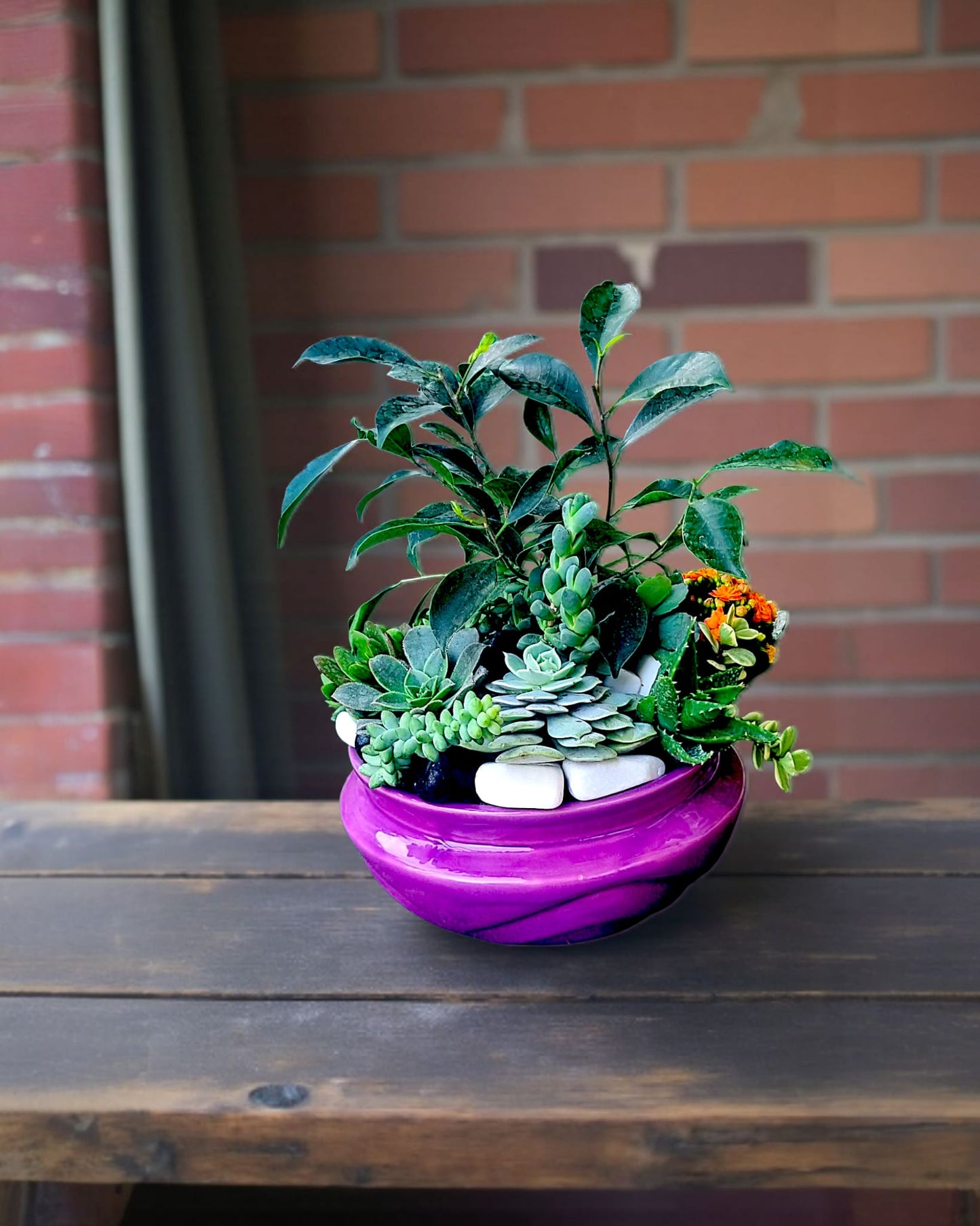 Violet Garden Mor Bahçe Aranjmanı - Çiçeklendir