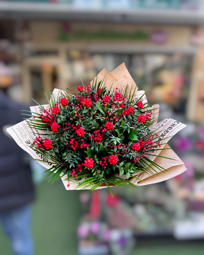 Yılbaşı Işıltısı Kokina Buketi