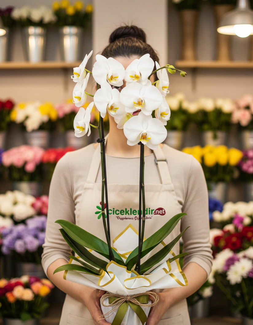 Golden Grace İki Dallı Orkide