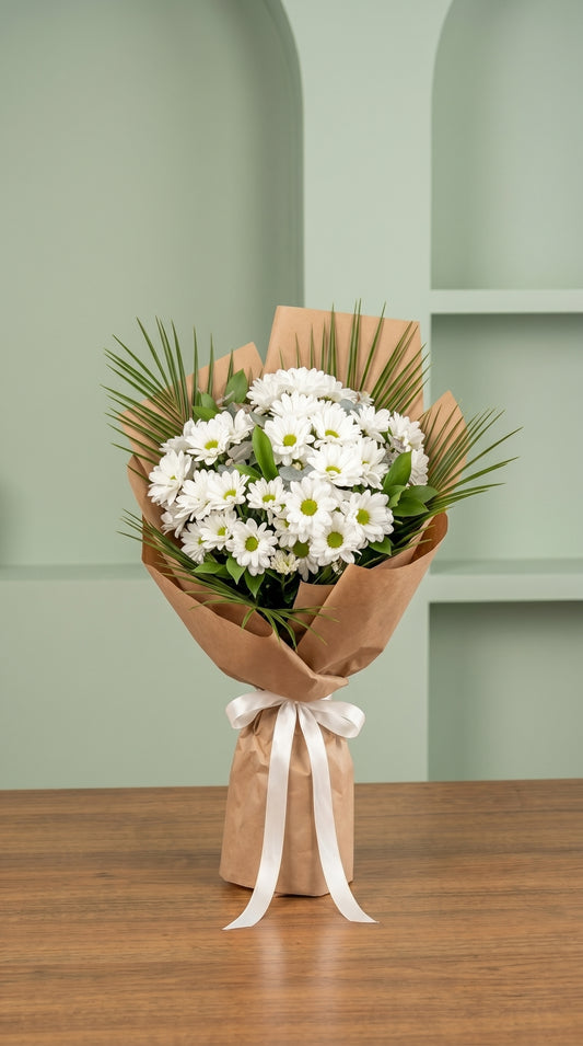 Pure Daisy Harmony  Papatya Buketi