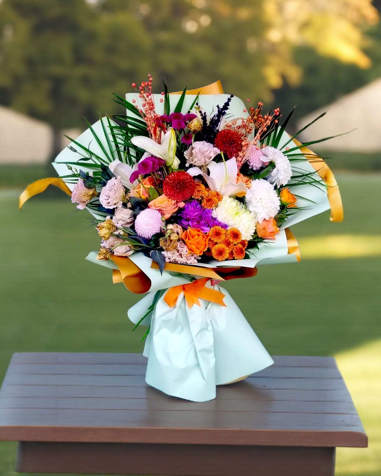 Autumn Symphony  Sonbaharın Renkli Uyum Buketi - Çiçeklendir